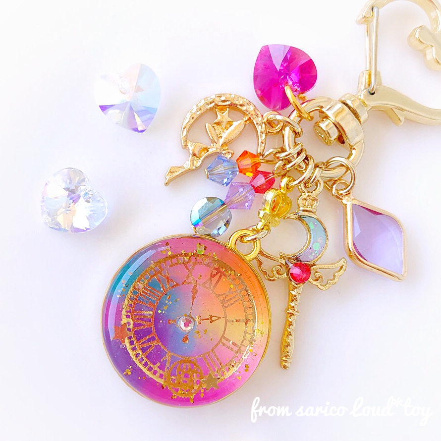 時空への時計チャーム(pink)の画像5