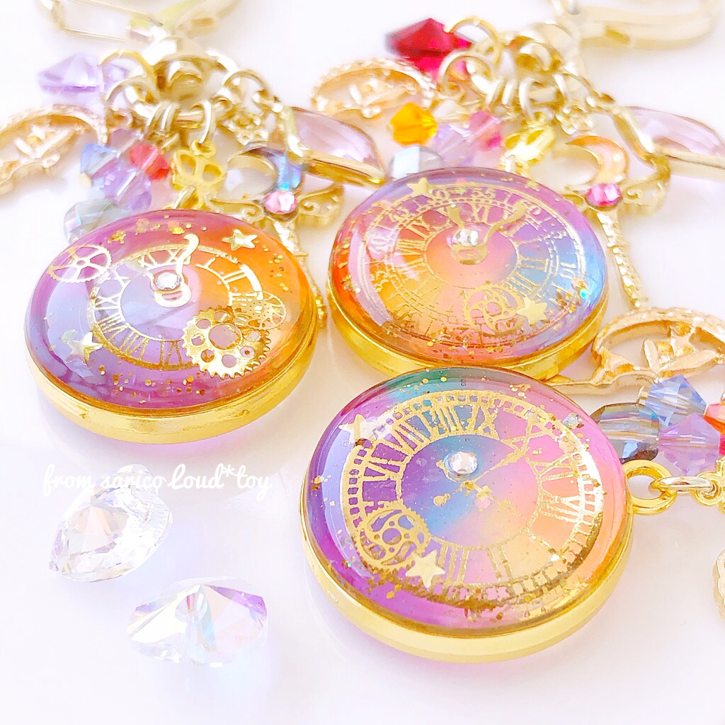 時空への時計チャーム(pink)の画像6