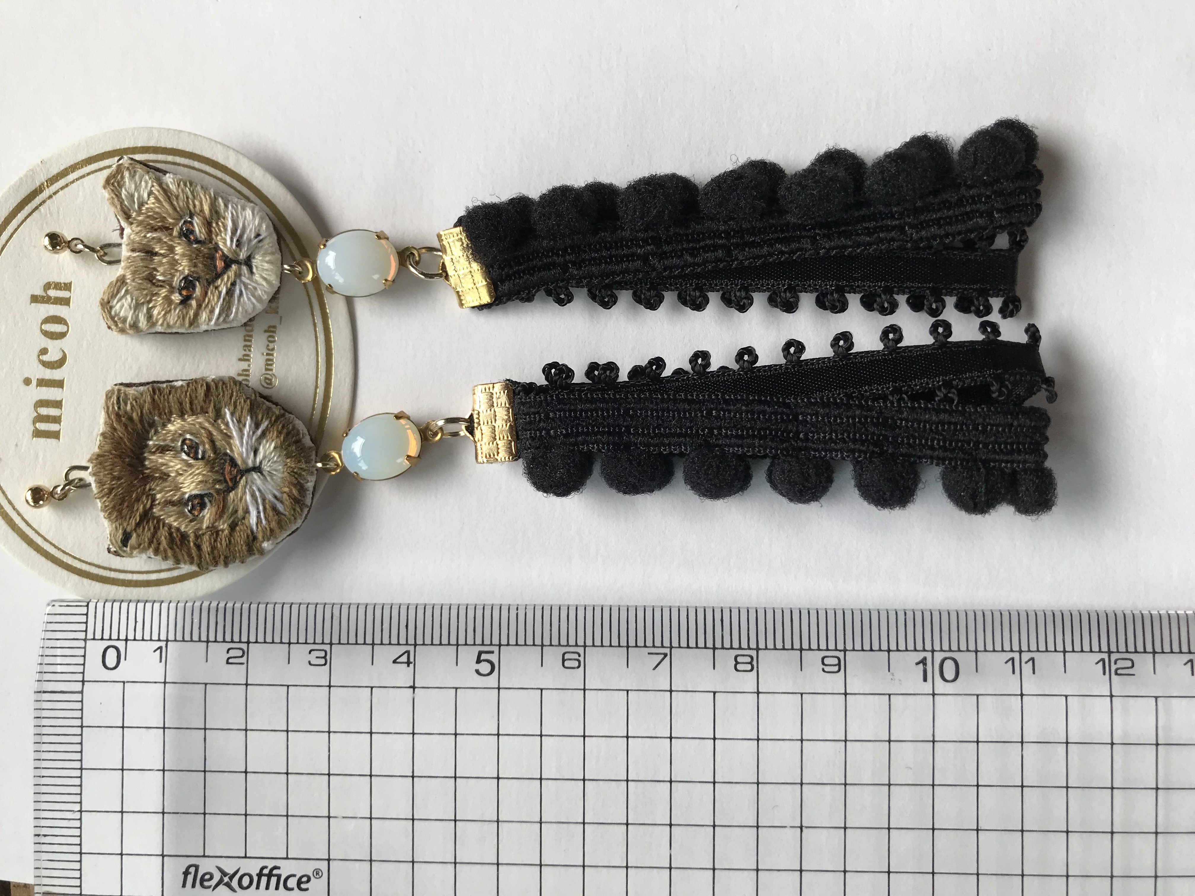 カップリング ライオン ピアスの画像2