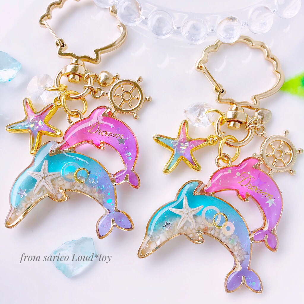 ツインいるかチャームの画像3