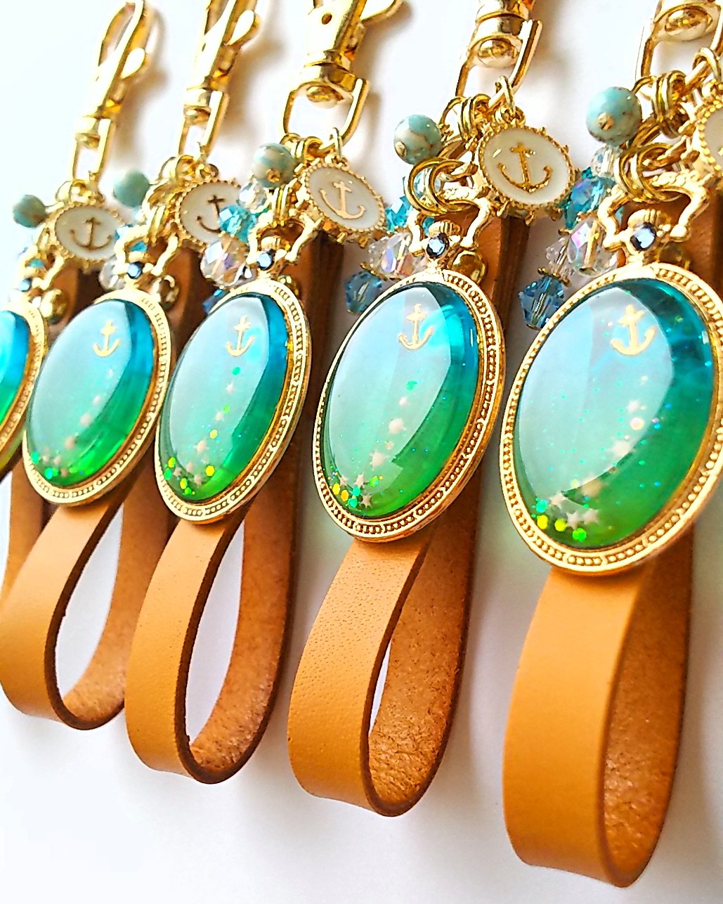 オーバル懐中時計のマリンキーホルダー⚓️の画像3