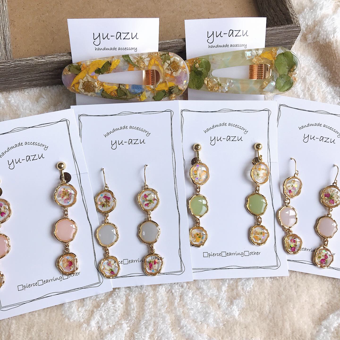 3連アクセサリー☻グリーンの画像2