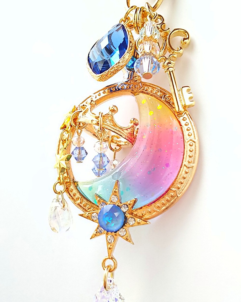 虹色シャンデリアキーホルダー🌈の画像2