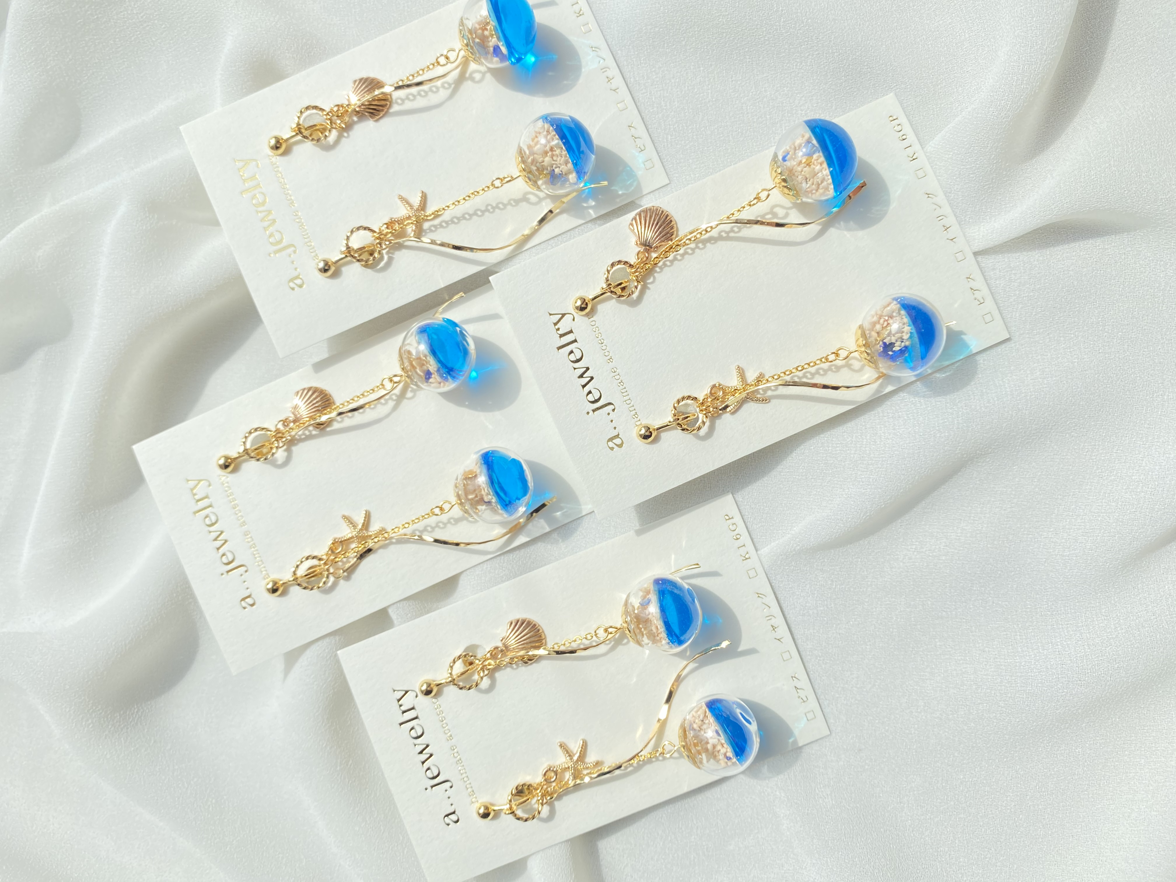 海辺ピアス・イヤリングの画像2