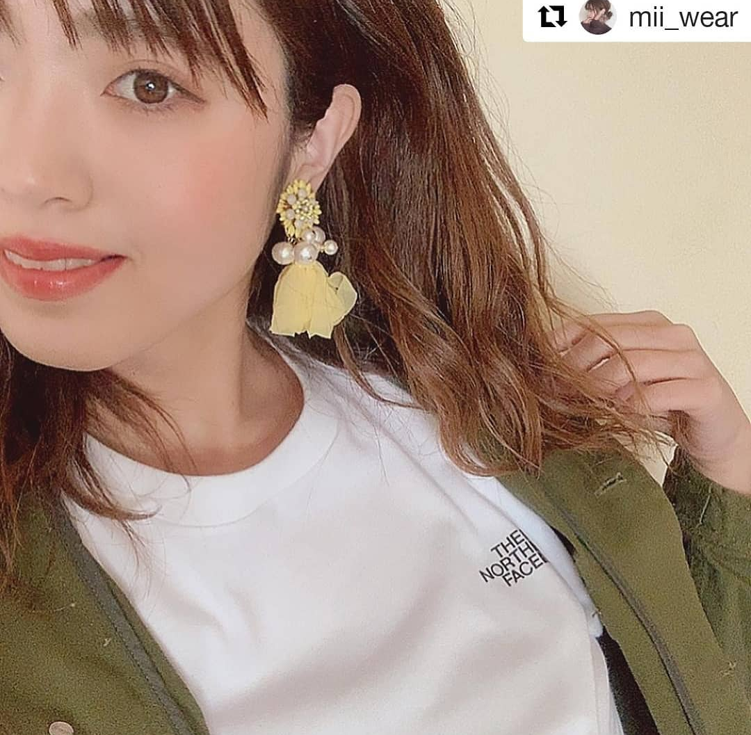 人気Ｎｏ．1♡yellow perl flowerの画像3