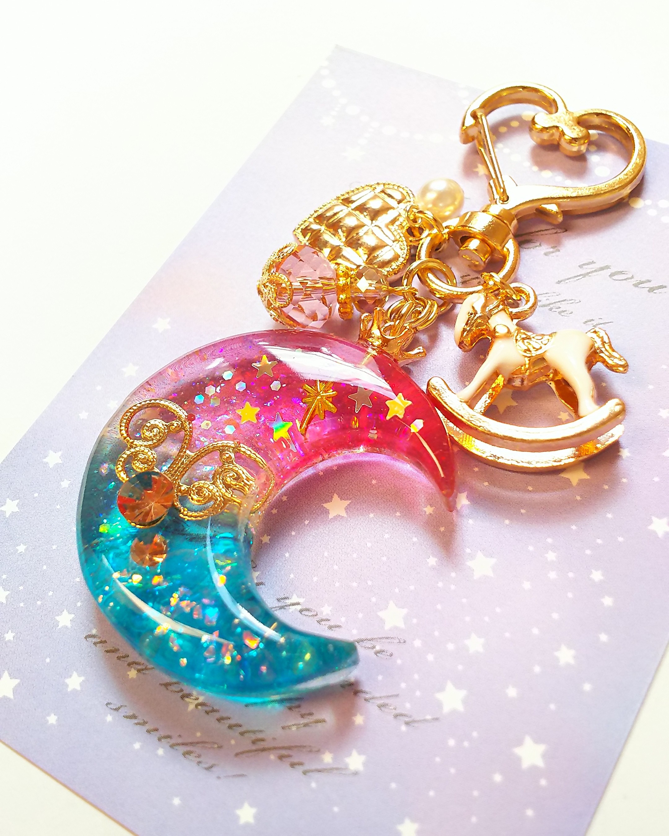 三日月twinkleキーホルダーの画像2