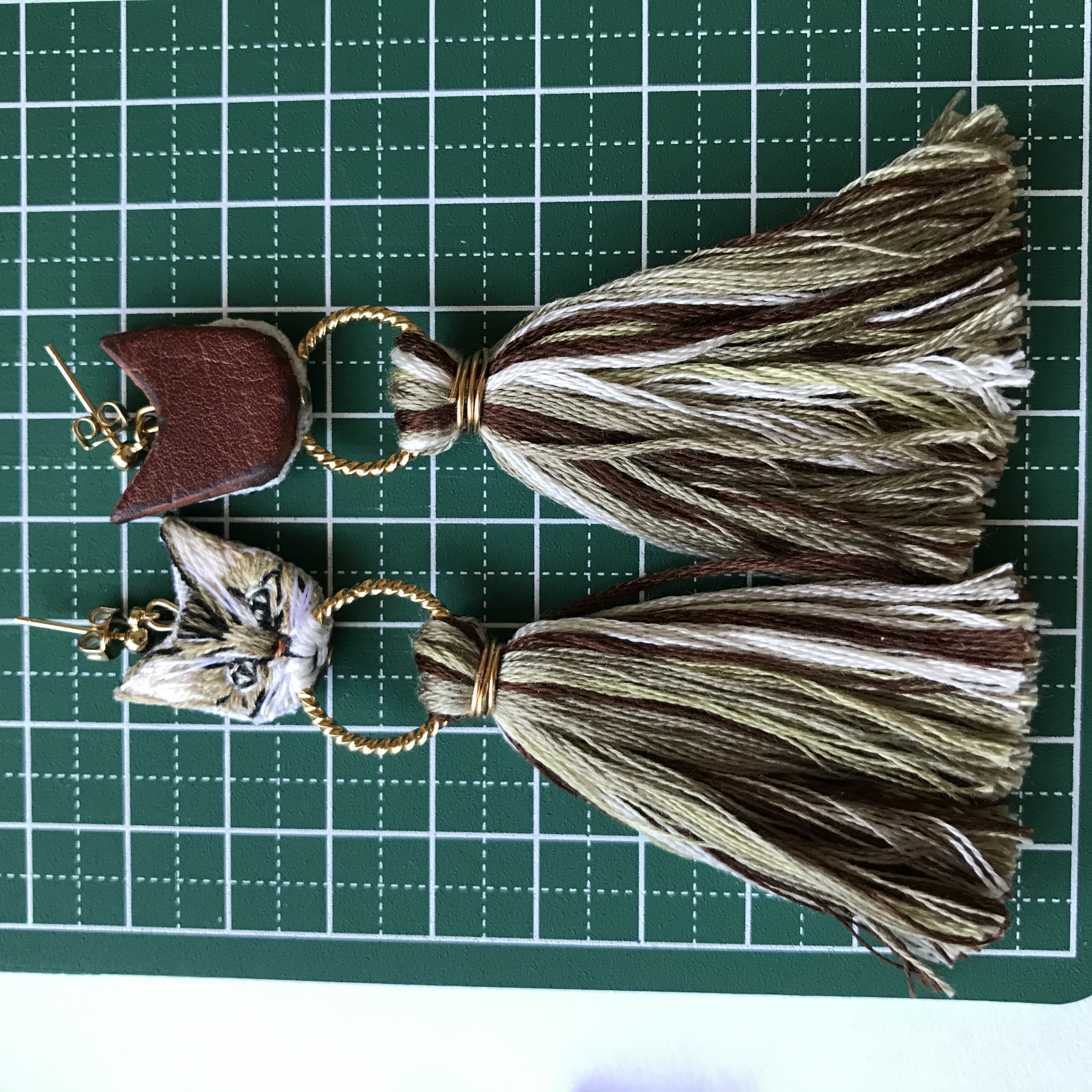 キャット・タッセルピアスの画像4