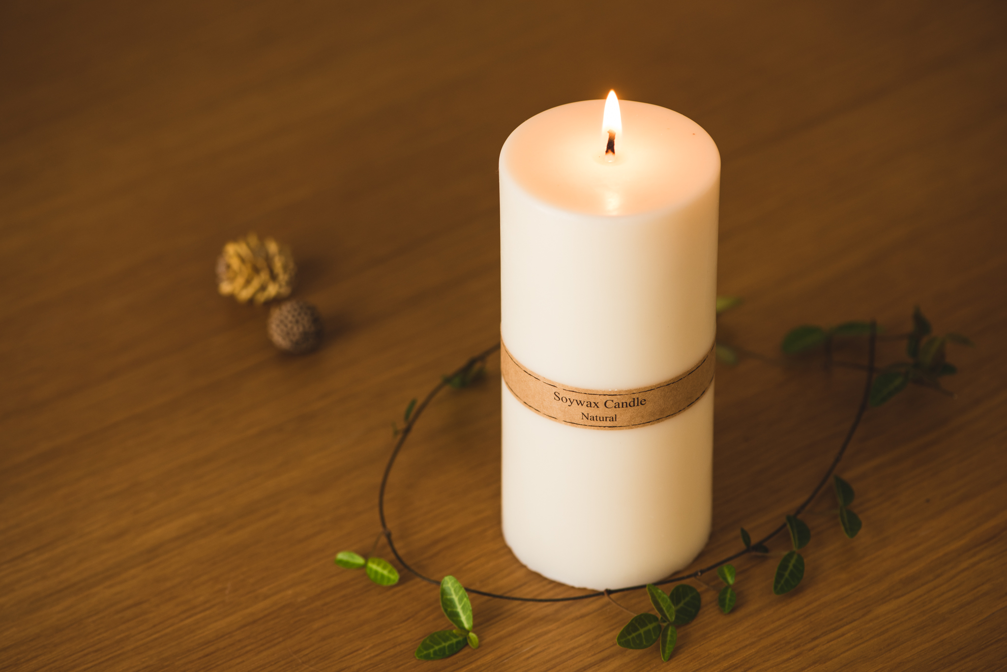 SOY PILLAR CANDLEの画像2