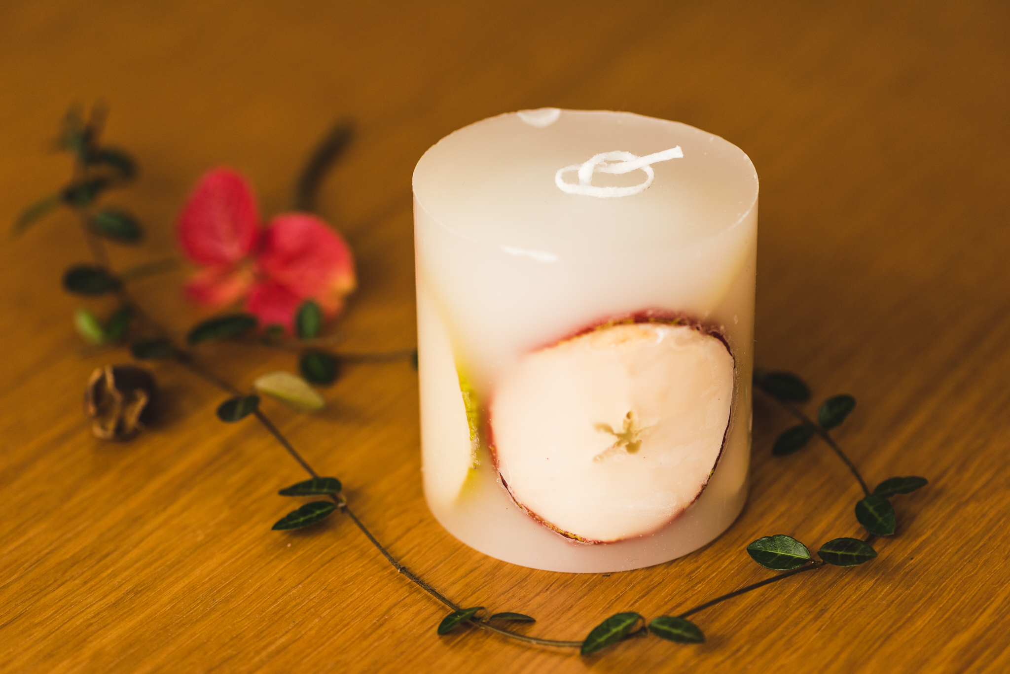 Botanical candle【Apple】の画像2