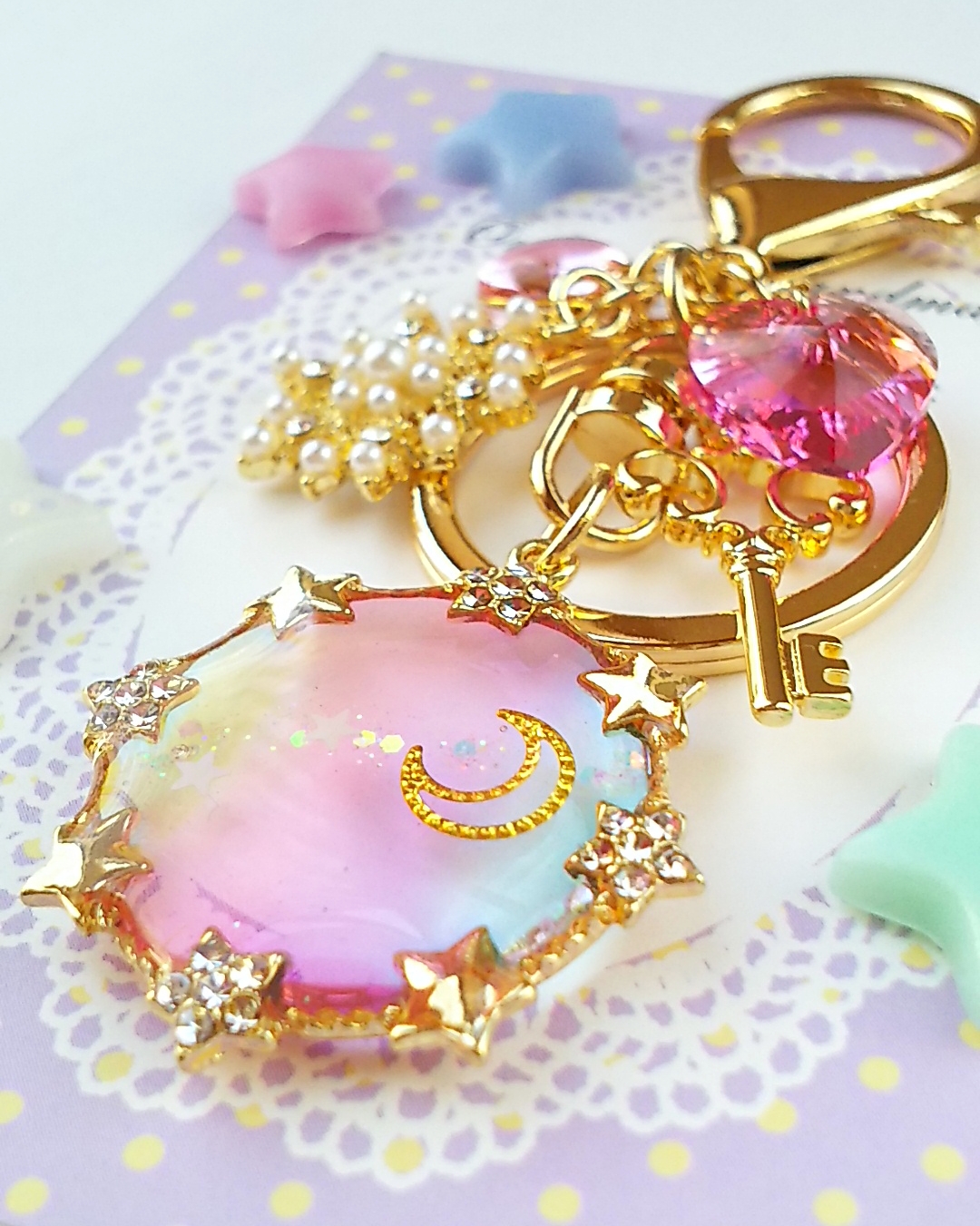 キーホルダー☆Dream cute skyの画像2