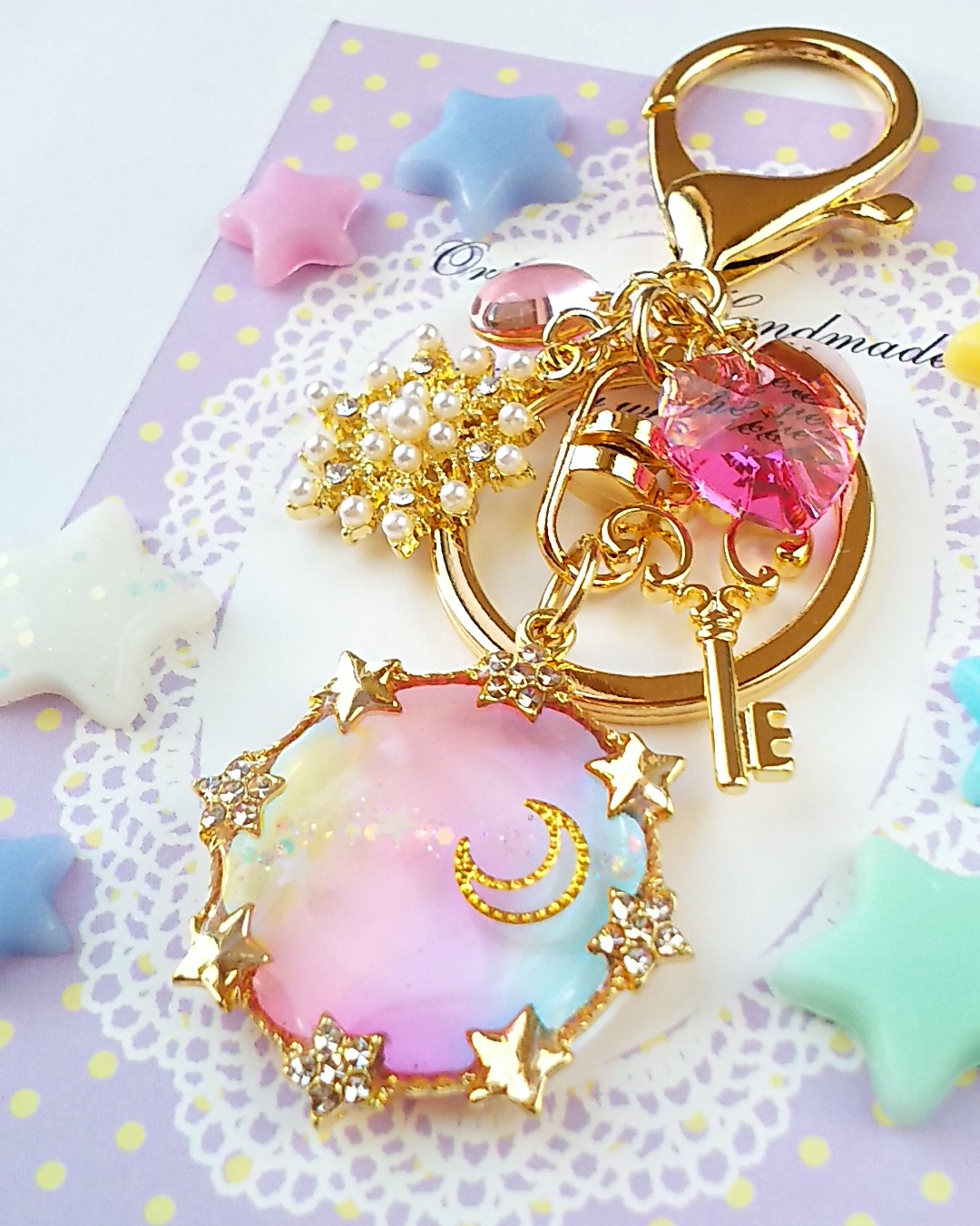 キーホルダー☆Dream cute skyの画像3