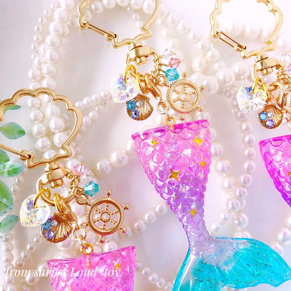 ゆらゆらマーメイドチャームの画像2