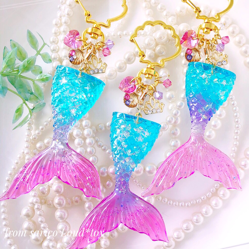 ゆらゆらマーメイドチャームの画像3