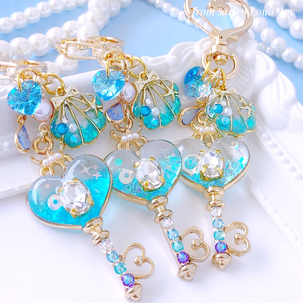 マーメイドの鍵チャームの画像2