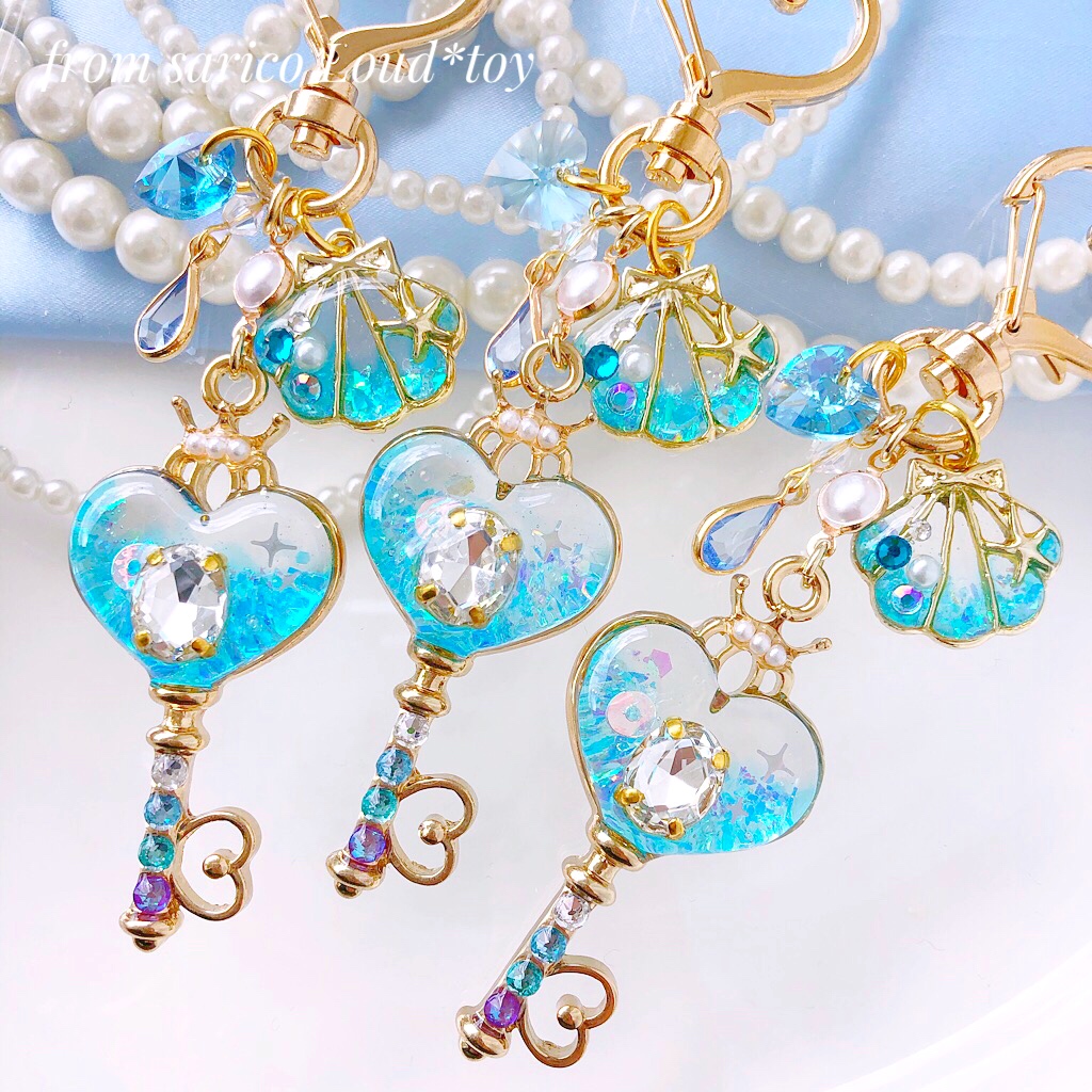 マーメイドの鍵チャームの画像3