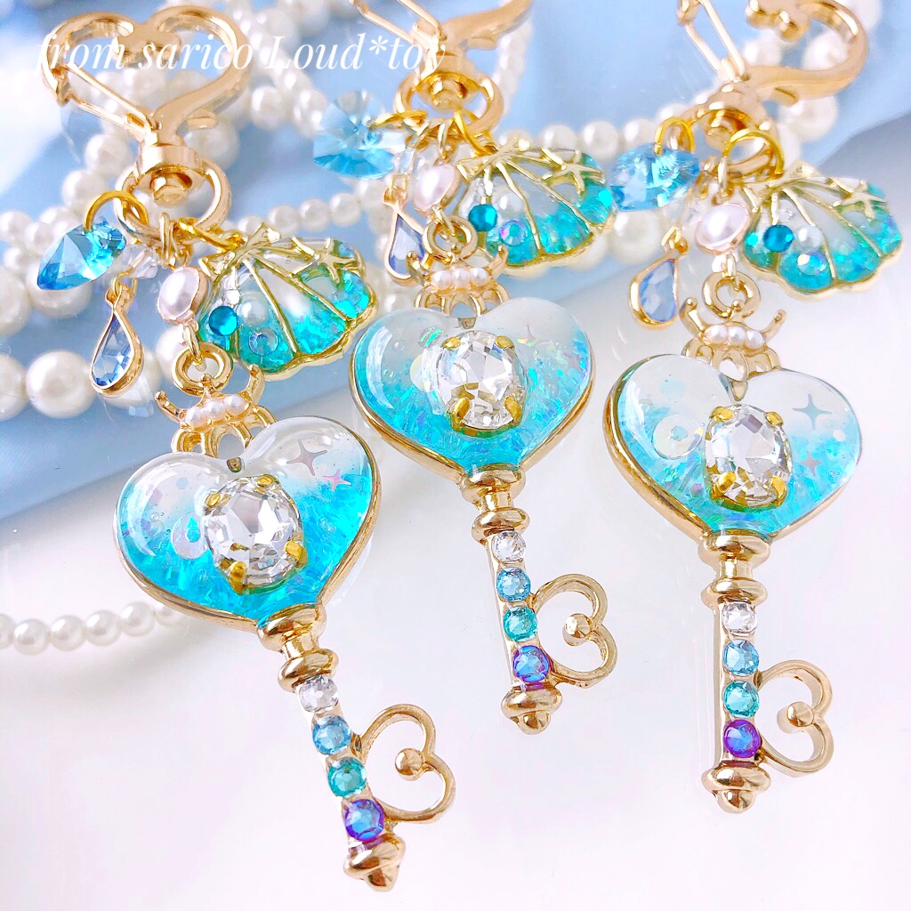 マーメイドの鍵チャームの画像4