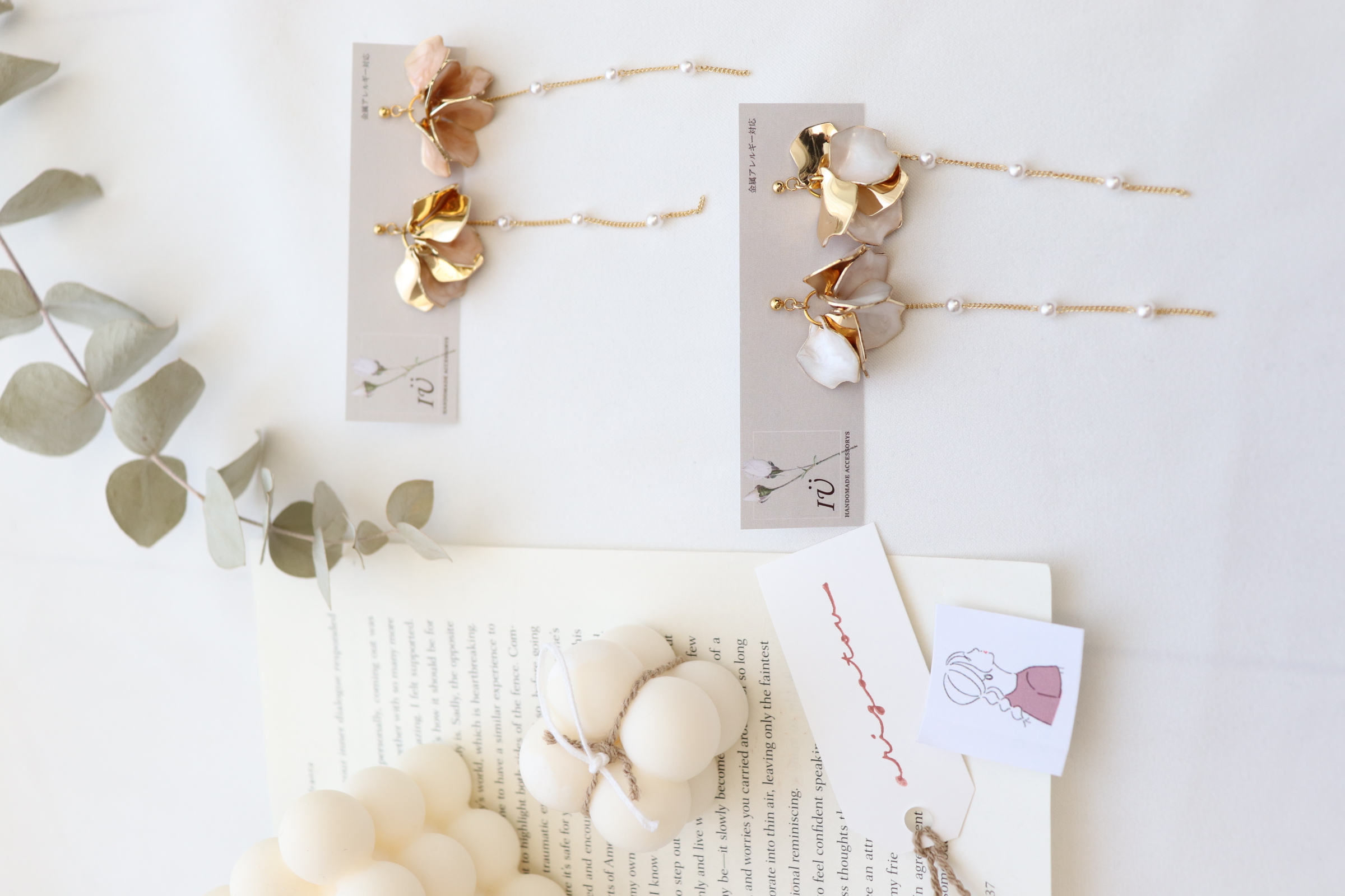 【new】rose perlchain♡パールピンクの画像2