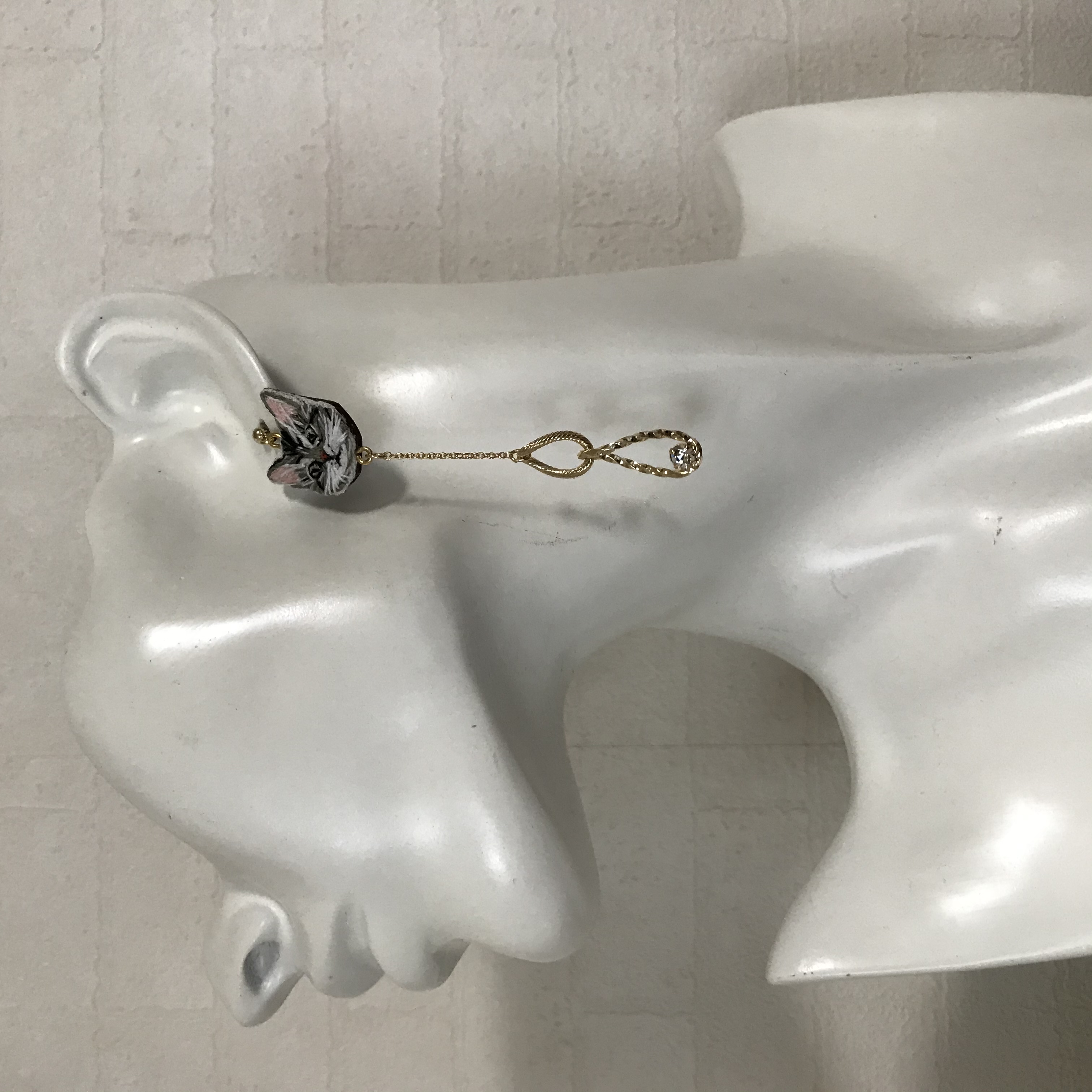 チェーンスウィング　キャットピアスの画像4