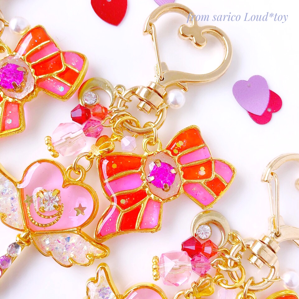 ハートとリボンのじゃらじゃらチャーム🎀の画像4