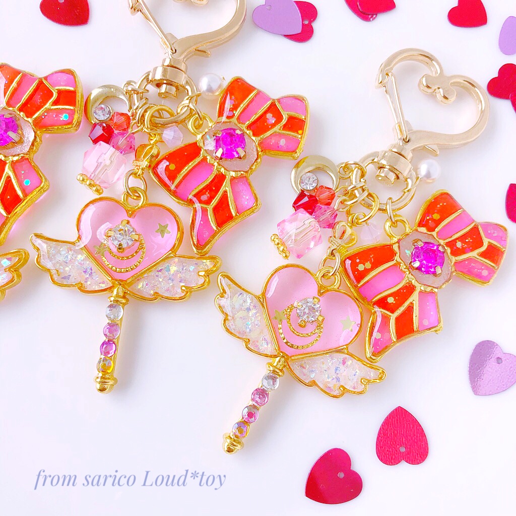 ハートとリボンのじゃらじゃらチャーム🎀の画像5