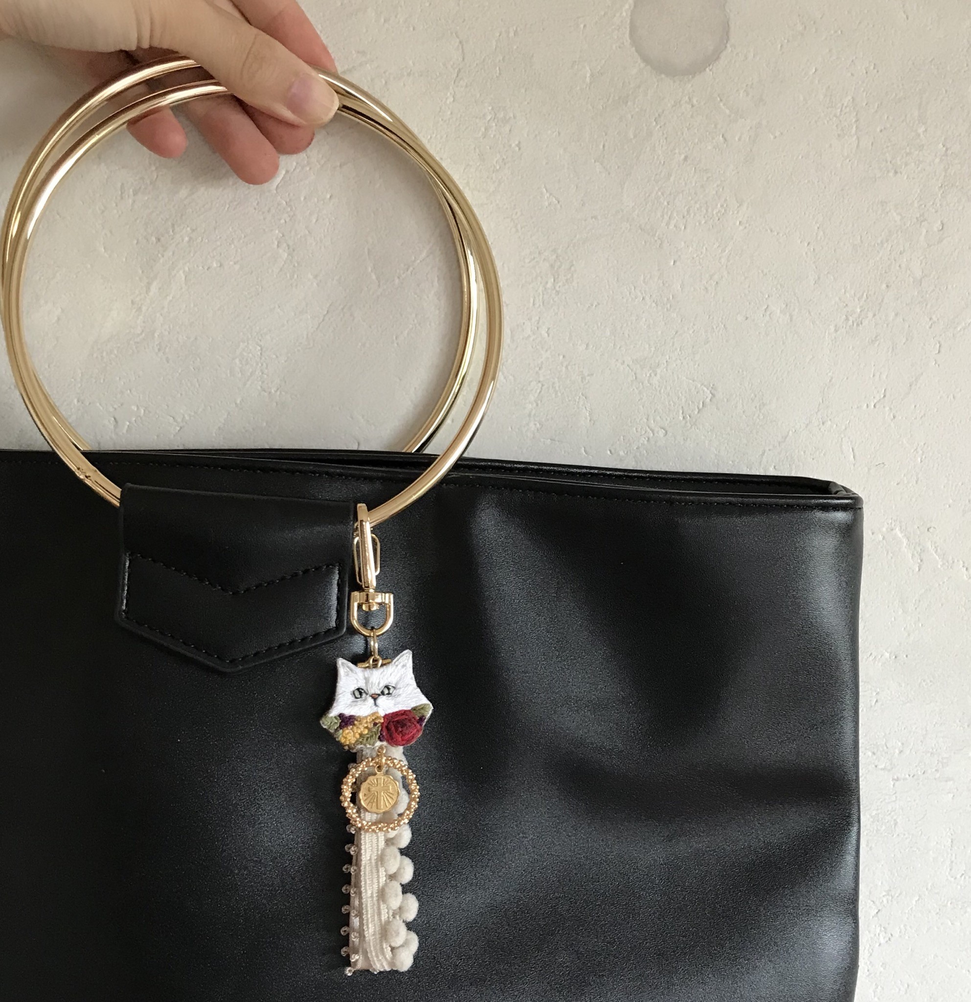 チンチラシルバー チャームの画像3