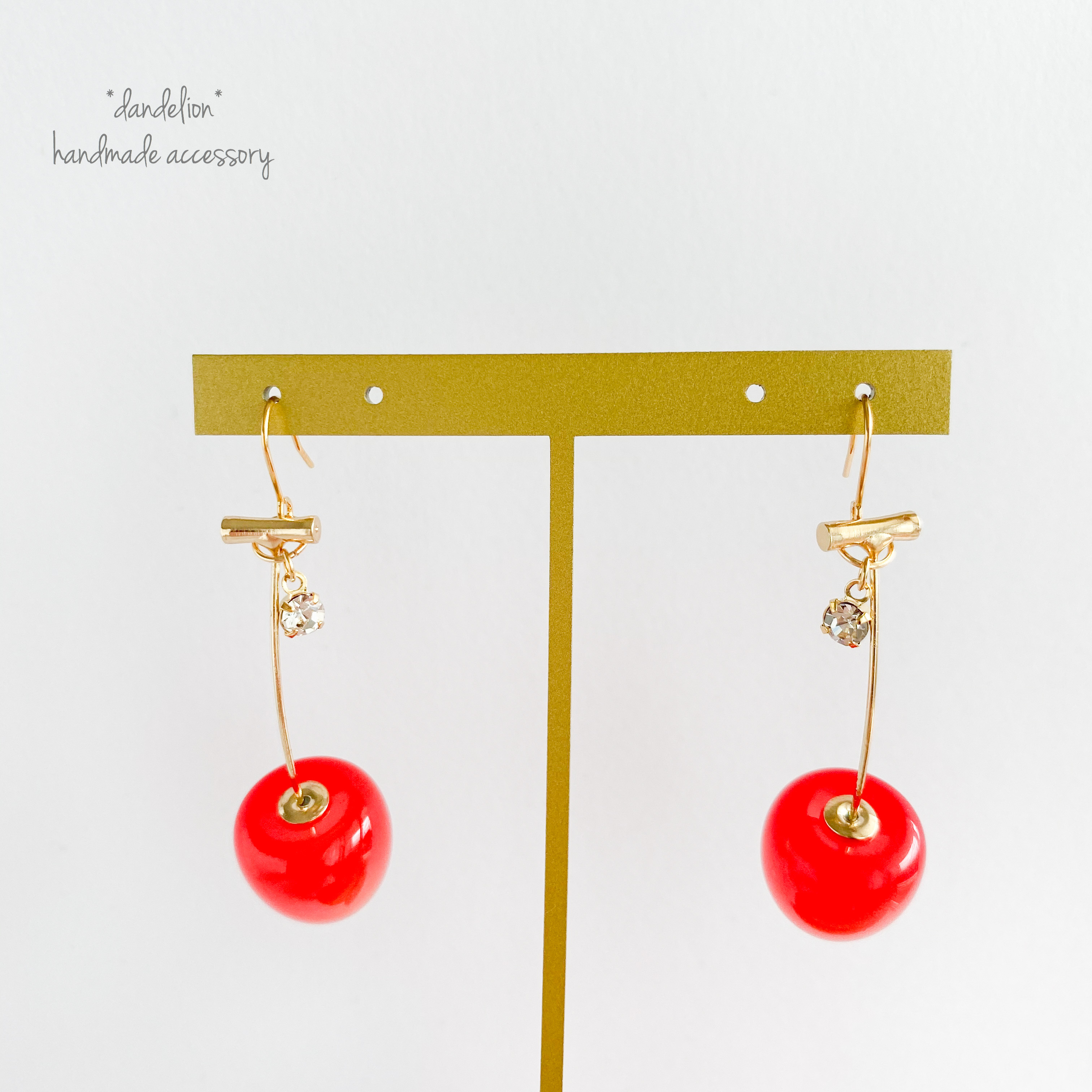 選べる3色♡さくらんぼピアス/イヤリングの画像7