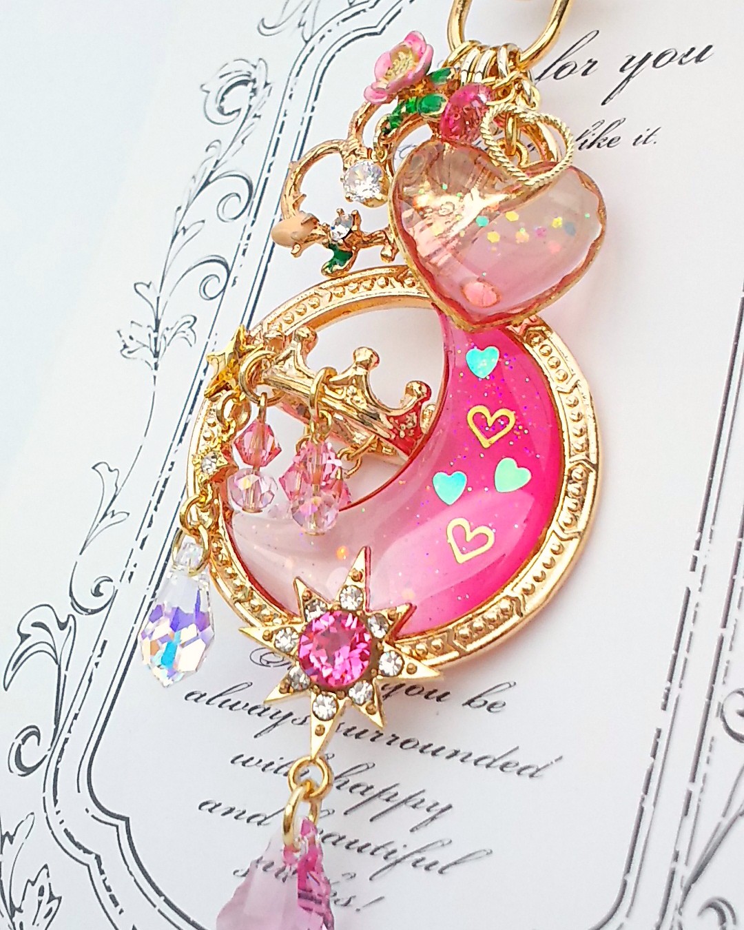 Full of hearts chandelier♡の画像2