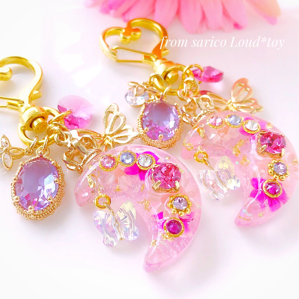 お月さまチャーム/Cosmos クリスタルの画像4