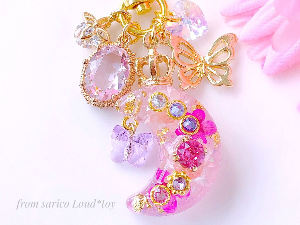 お月さまチャーム/Cosmos ラベンダーの画像2