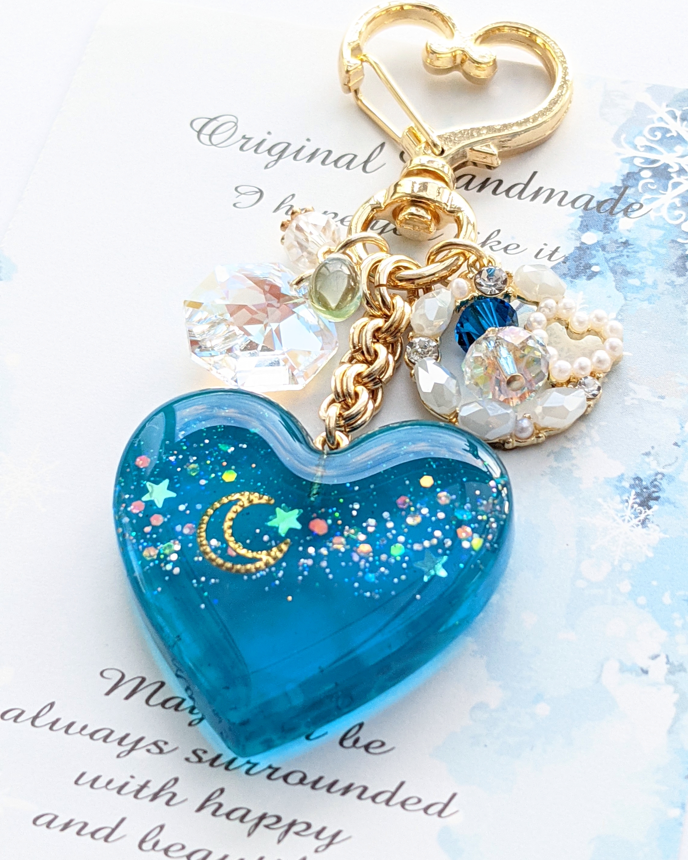 夜空のハート💙の画像2