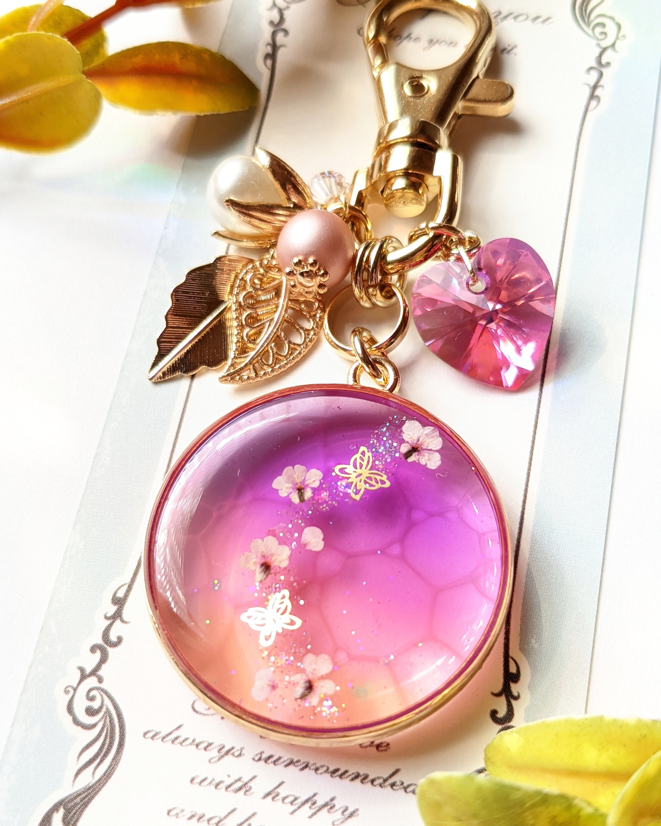 蝶と華❀水面グラデーション　Bの画像2