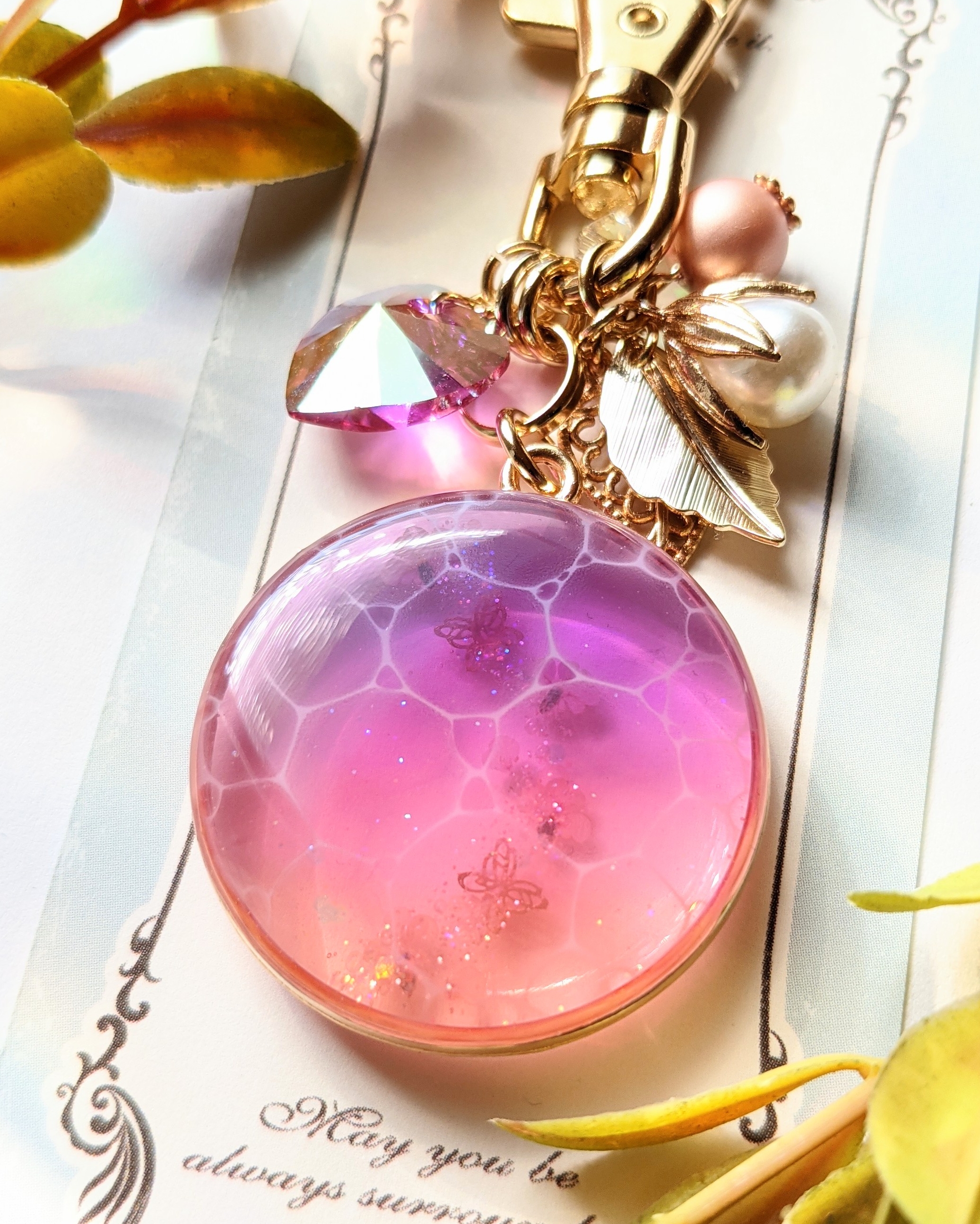 蝶と華❀水面グラデーション　Bの画像3