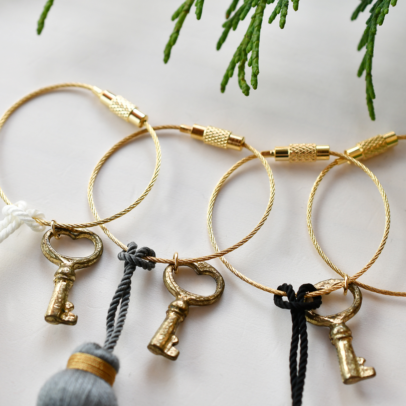 ふゆ　タッセルキーホルダーの画像2