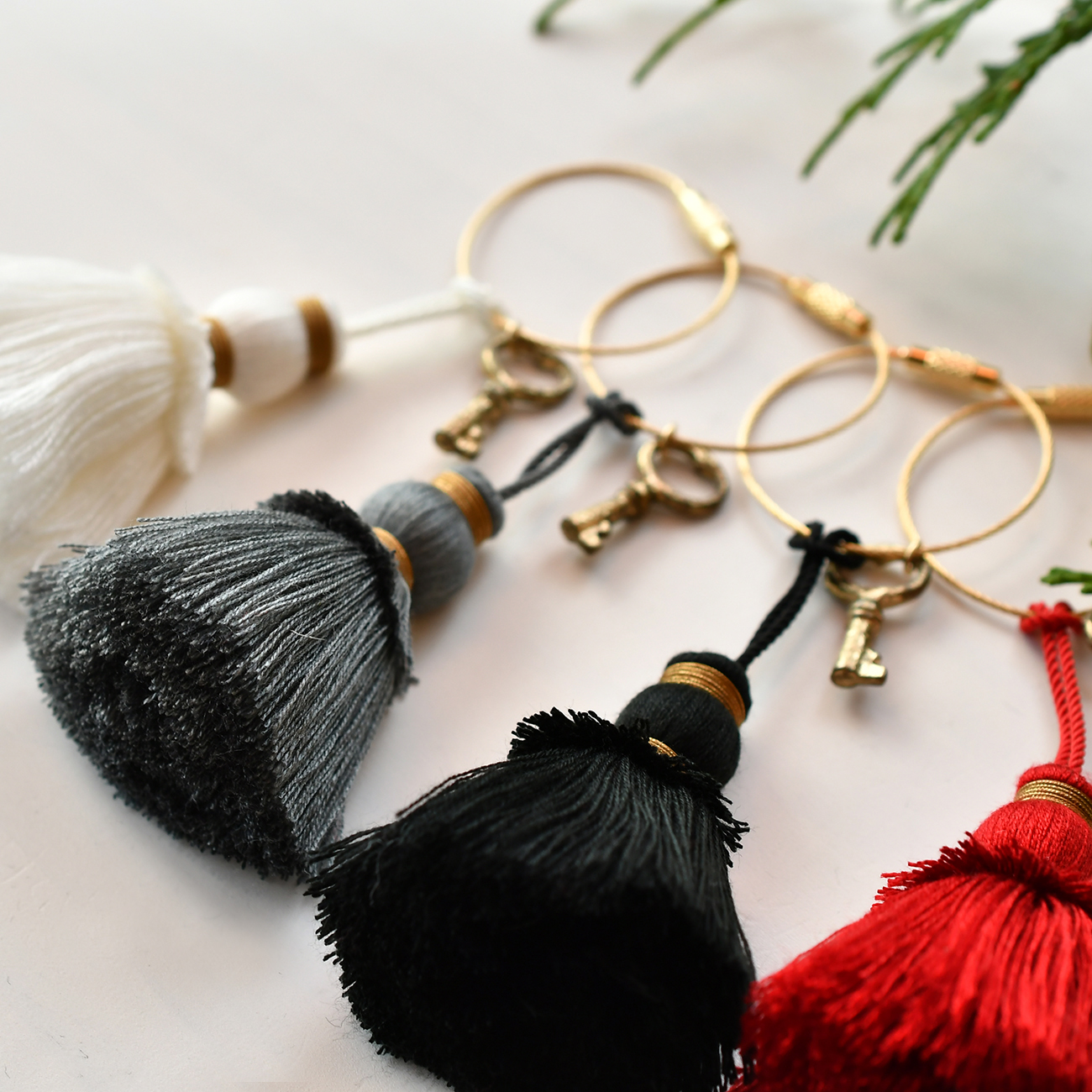 ふゆ　タッセルキーホルダーの画像3