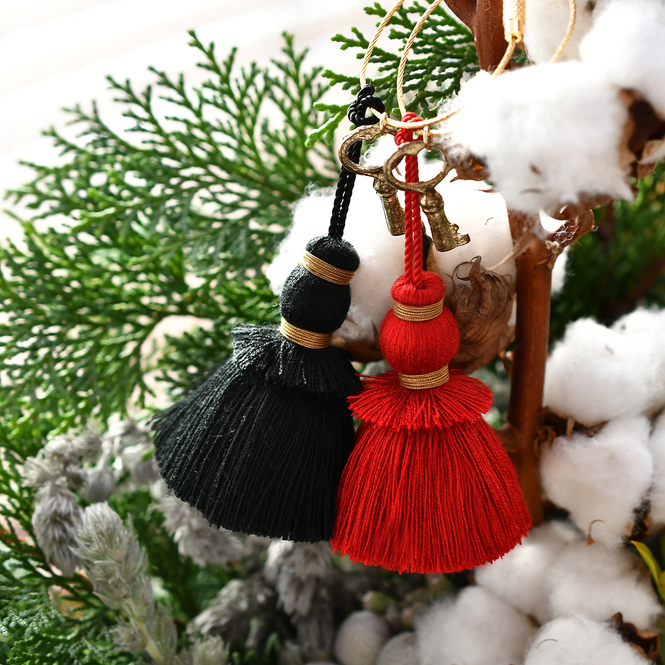 ふゆ　タッセルキーホルダーの画像5