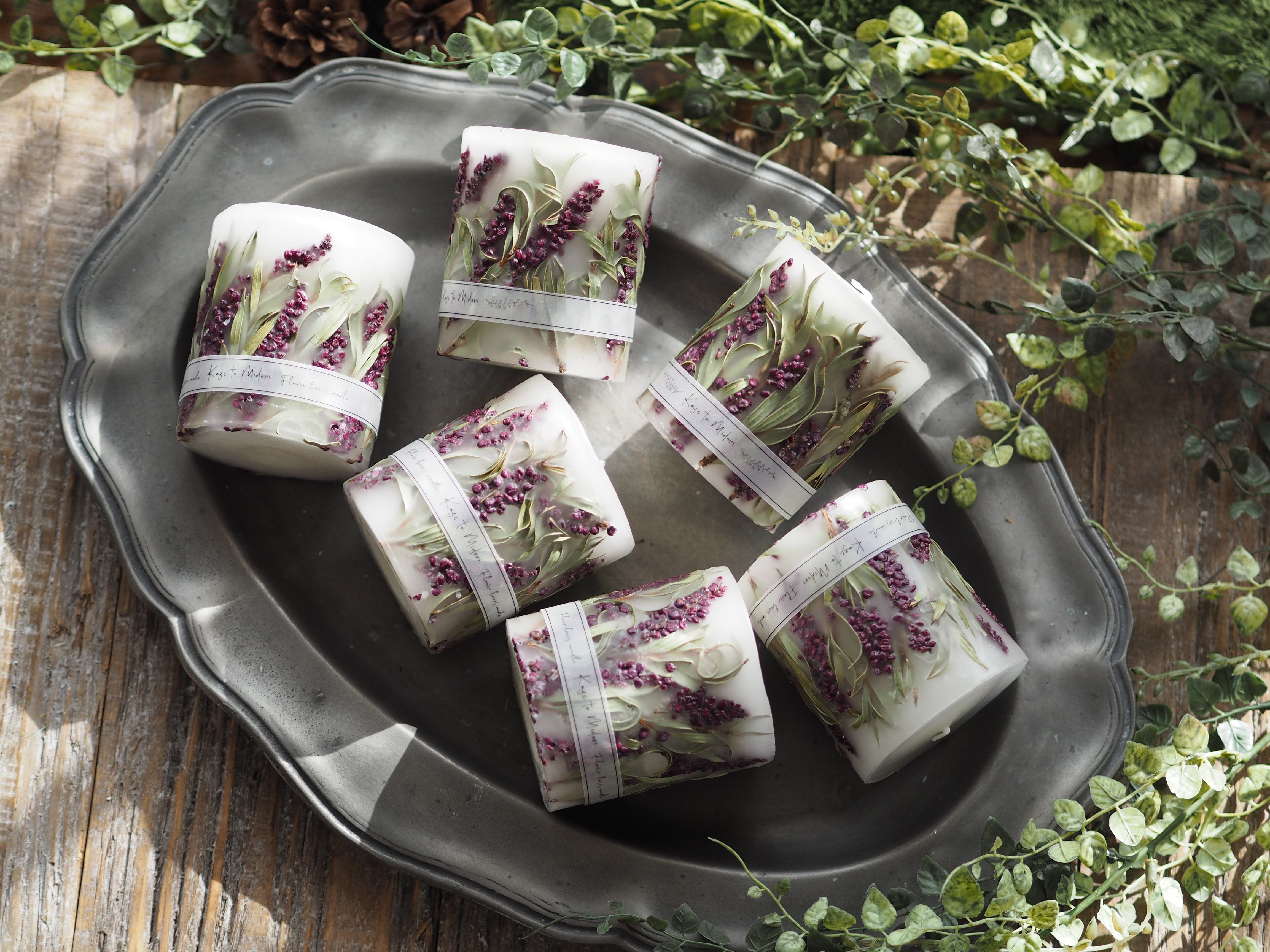 tael・ natural  botanical candleの画像2