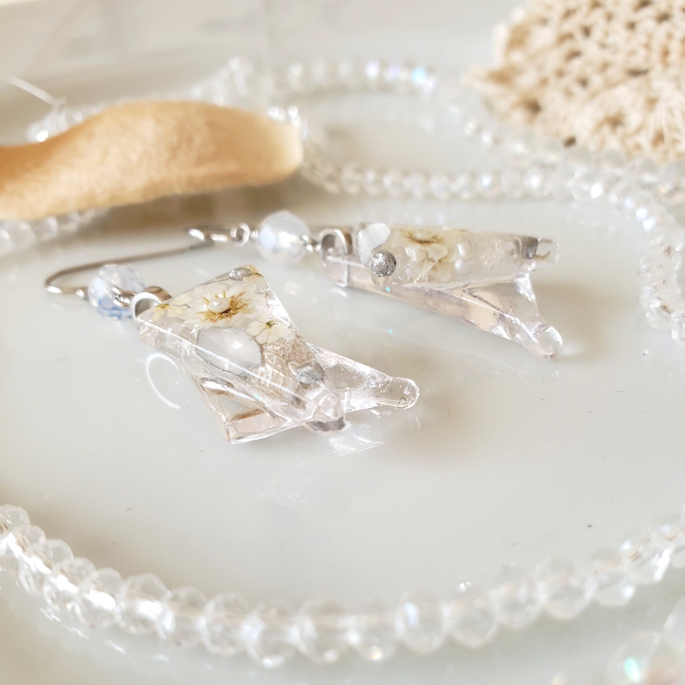 氷中花 耳飾りの画像2