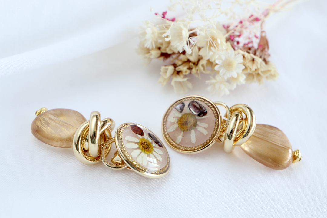 ヴィンテージパーツ＆ラウンドフラワーの画像2