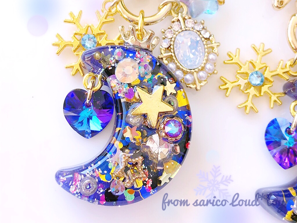 冬のお月さまチャーム/illuminationの画像3