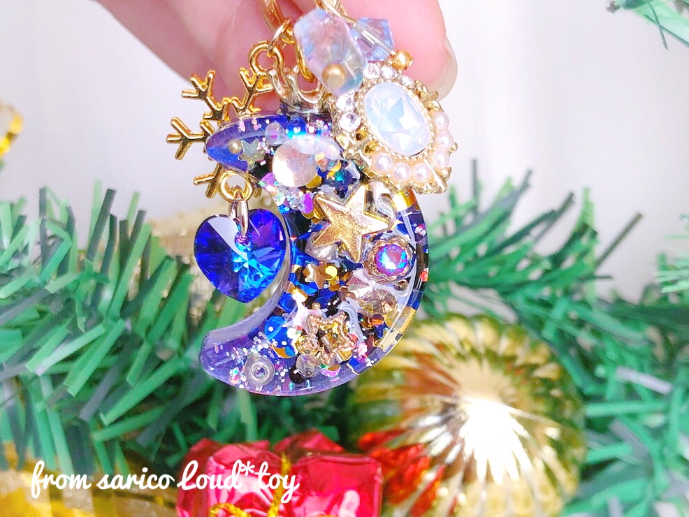 冬のお月さまチャーム/illuminationの画像4