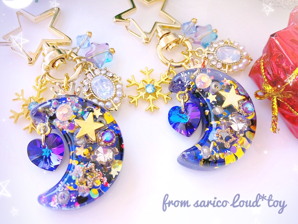 冬のお月さまチャーム/illuminationの画像6