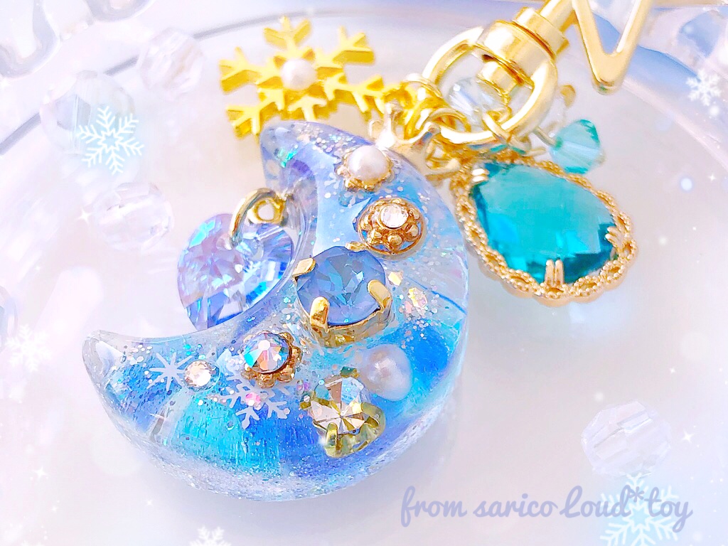 冬のお月さまチャーム/ICEの画像3