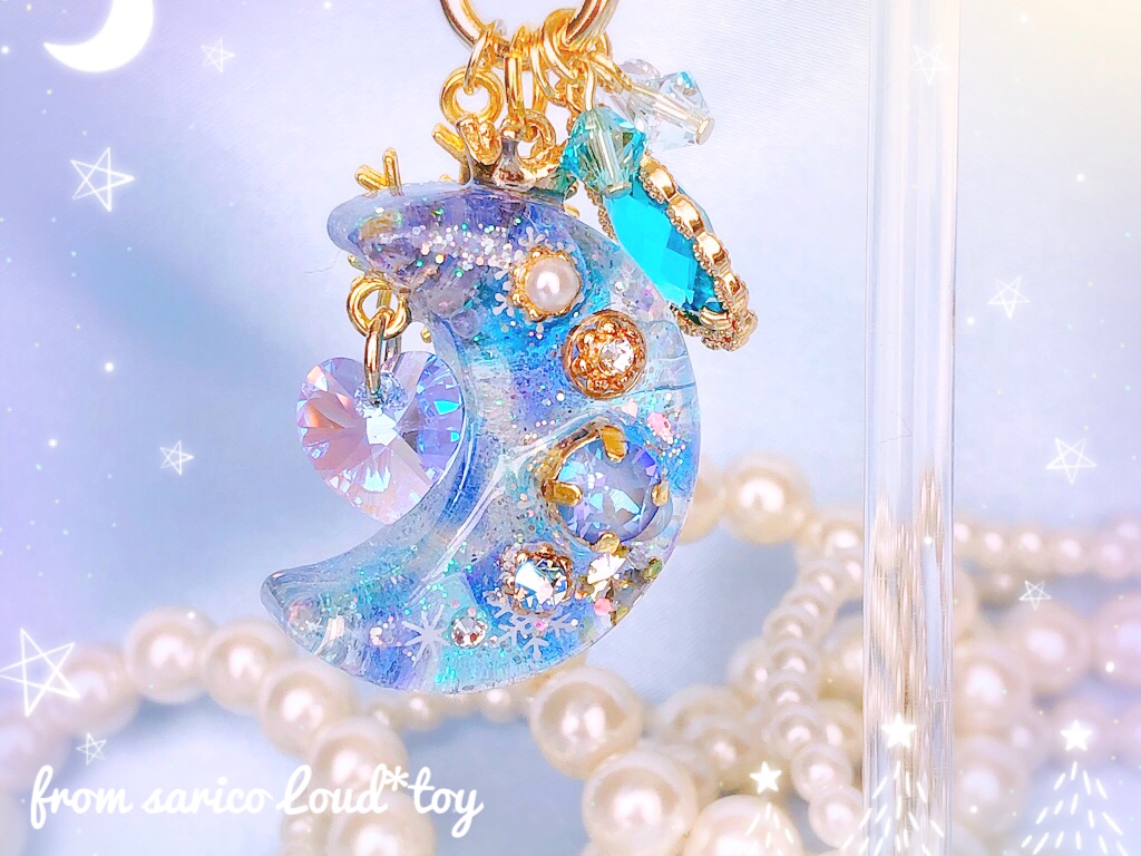 冬のお月さまチャーム/ICEの画像4