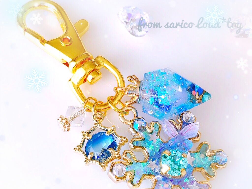 雪の結晶チャームの画像2