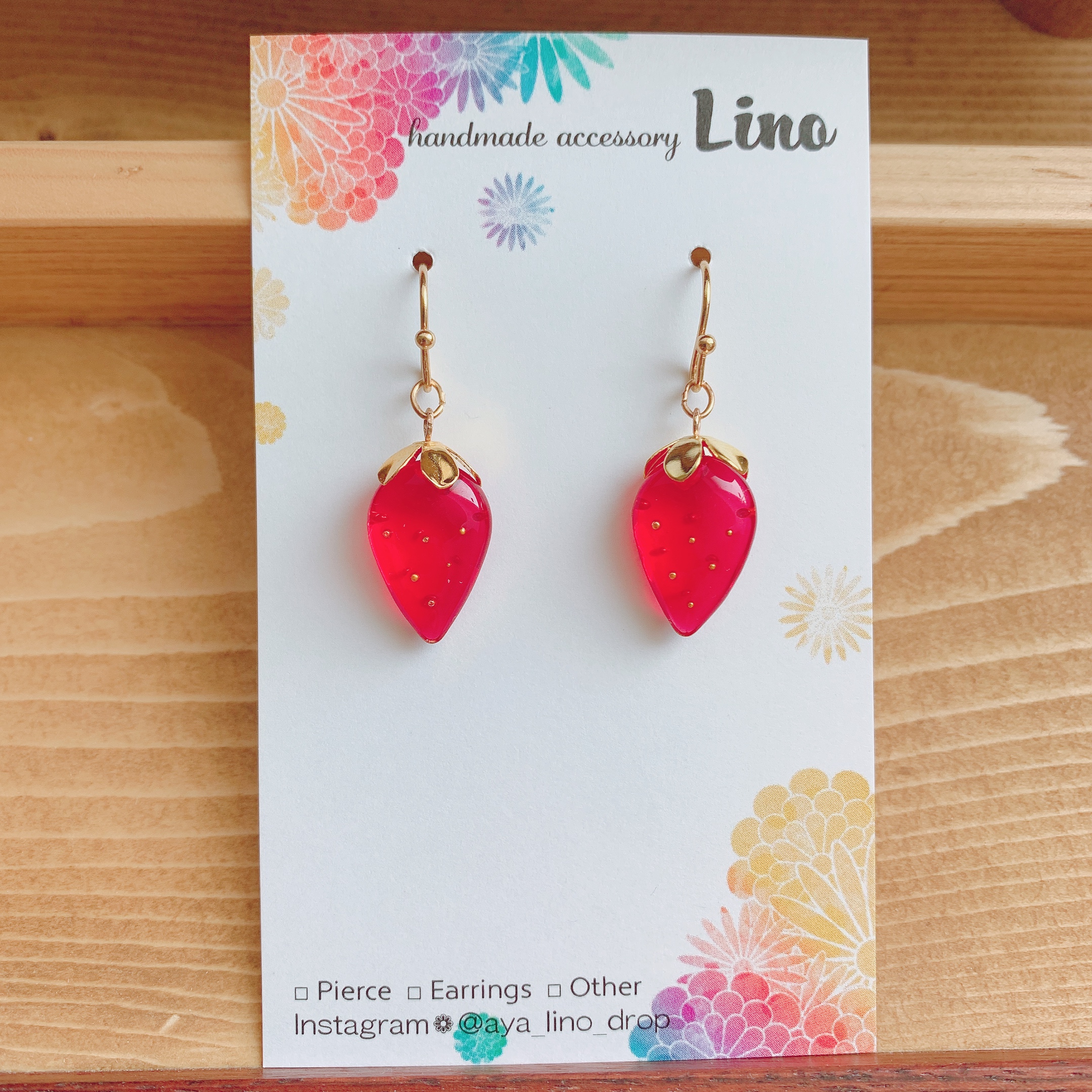 いちごピアスの画像3