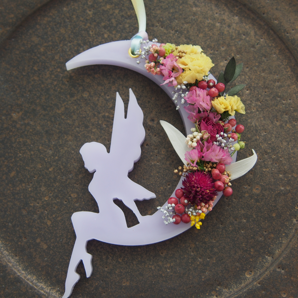 ティンカーベルのフラワーサシェ【プリザーブドフラワー】の画像4