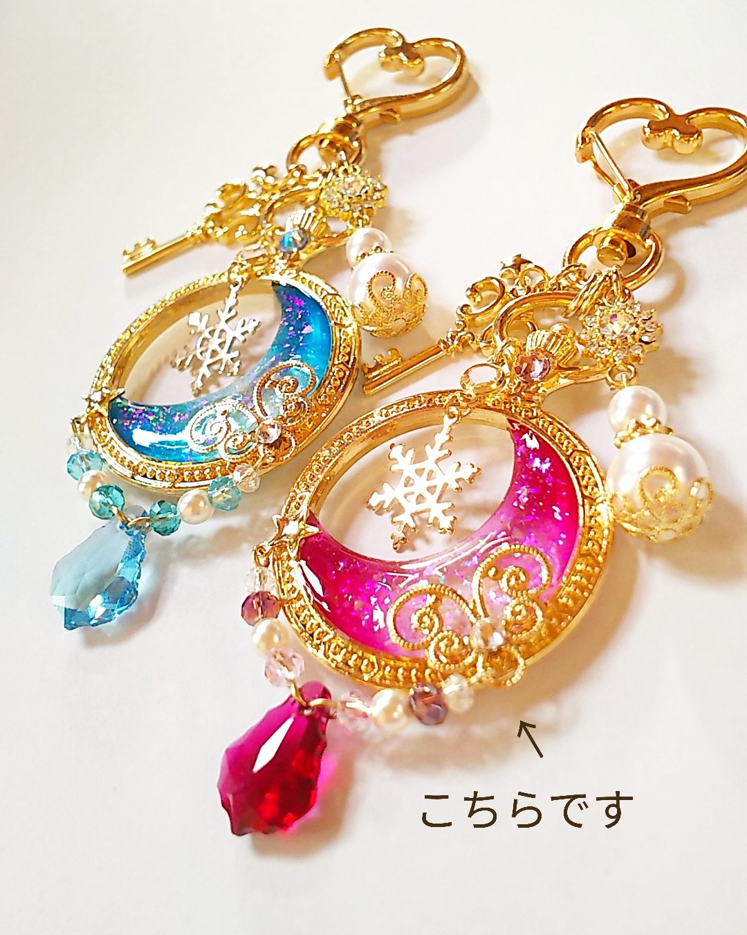 Snow purplemoon キーホルダーの画像4