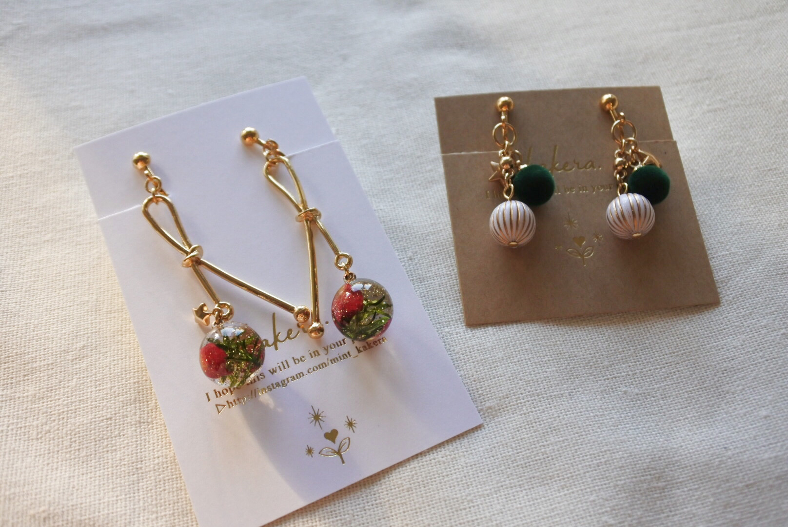 イヤリング福袋(retro flower)の画像3