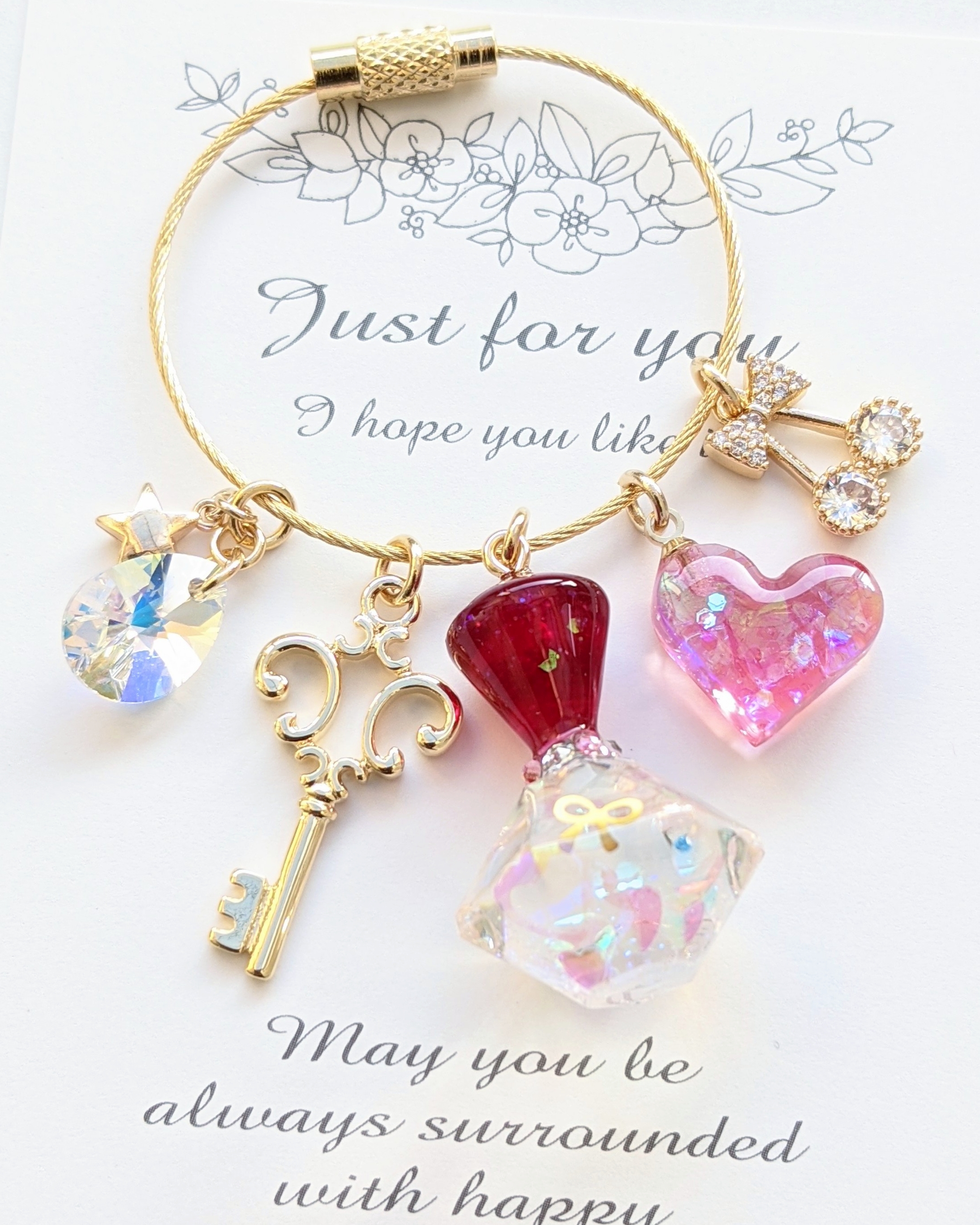 Heart  perfume  bottle 💖の画像2