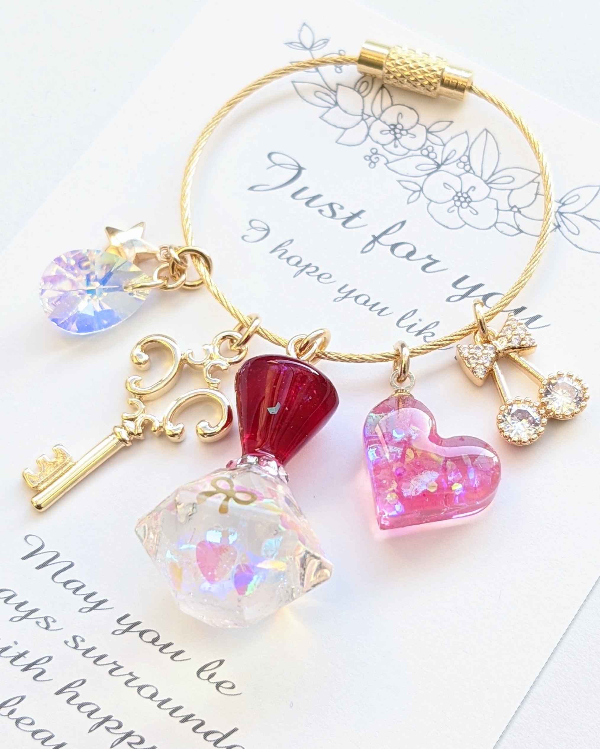 Heart  perfume  bottle 💖の画像3